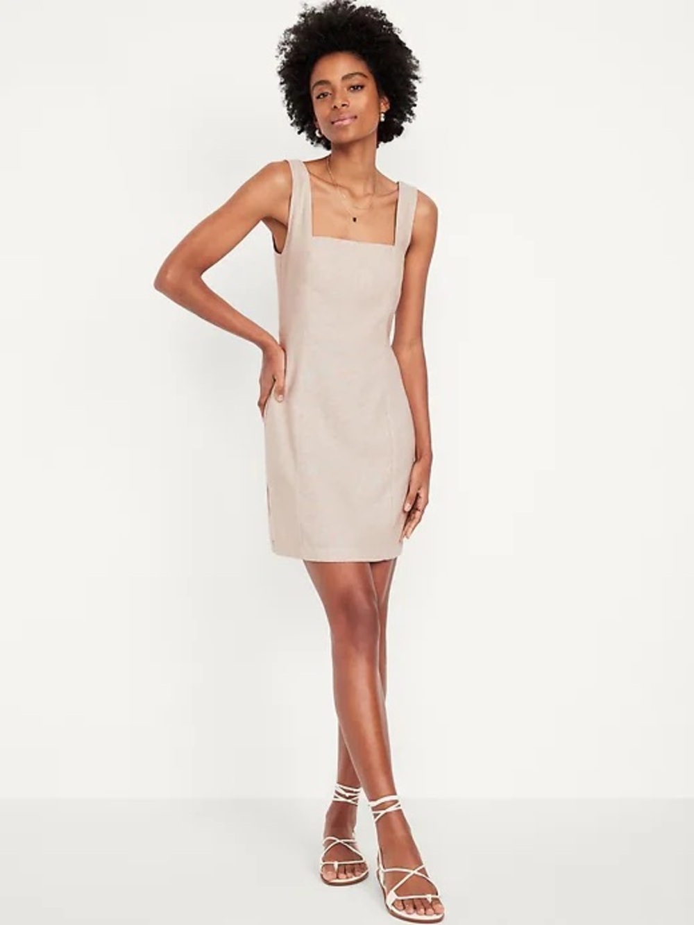 Old Navy Linen Mini Dress Size L